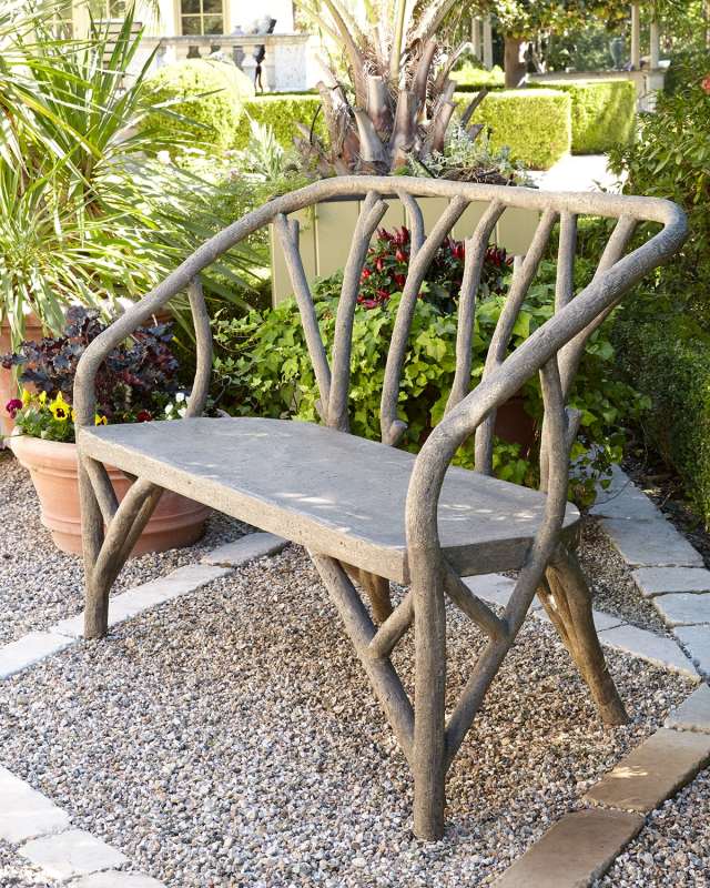 Artemis Faux-Bois Bench